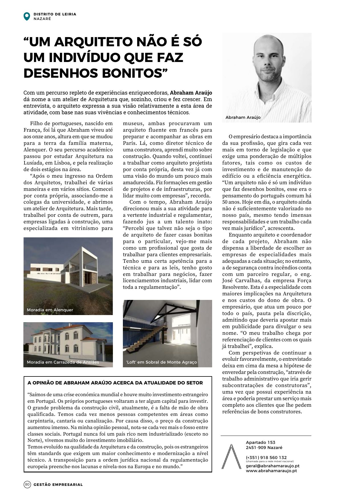 Entrevista Gestão Empresarial