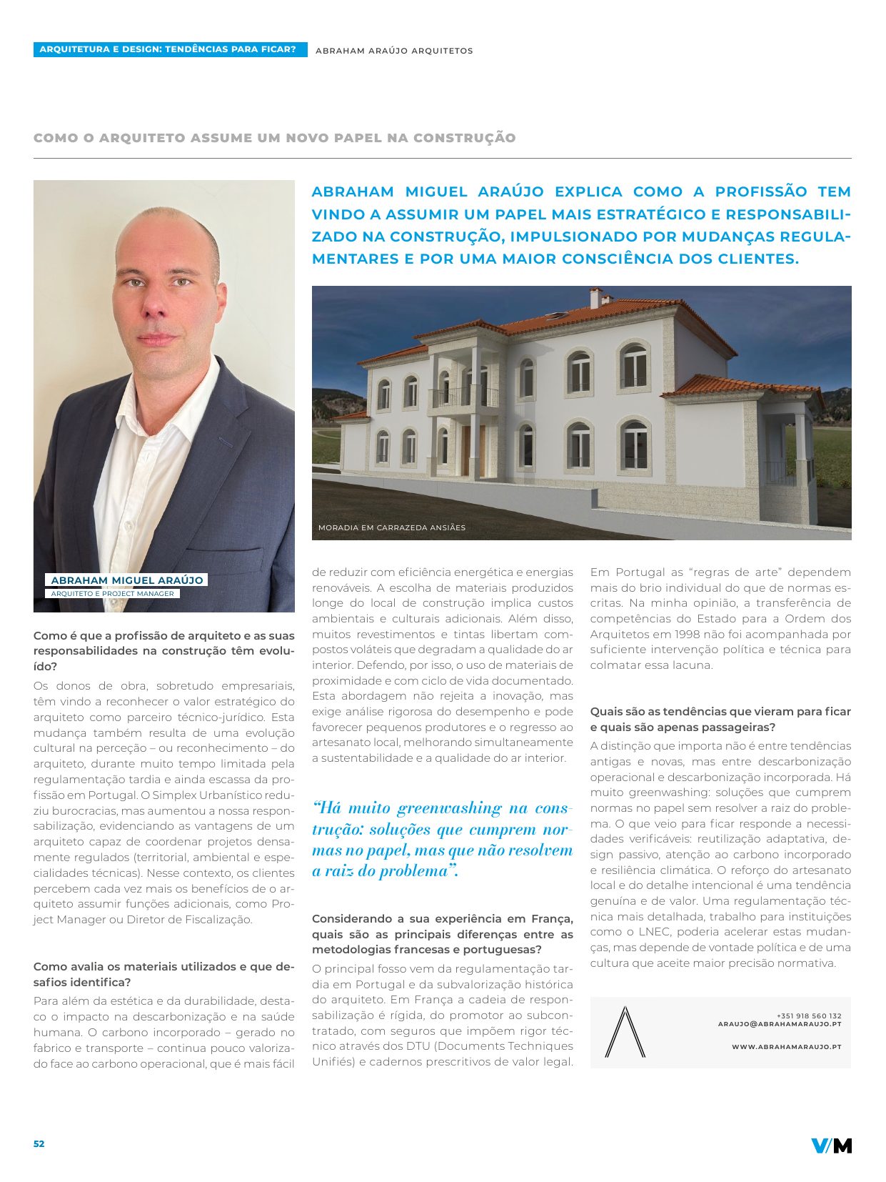 Entrevista Valor Magazine